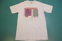 Nashville 1991 Great Race Fruit of the Loom USA Single Stitch 90's Vintage T-Shirt