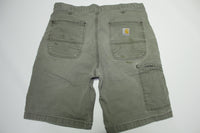 Carhartt 102514-217 Construction Utility Pocket Distressed Relaxed Fit Carpenter Shorts
