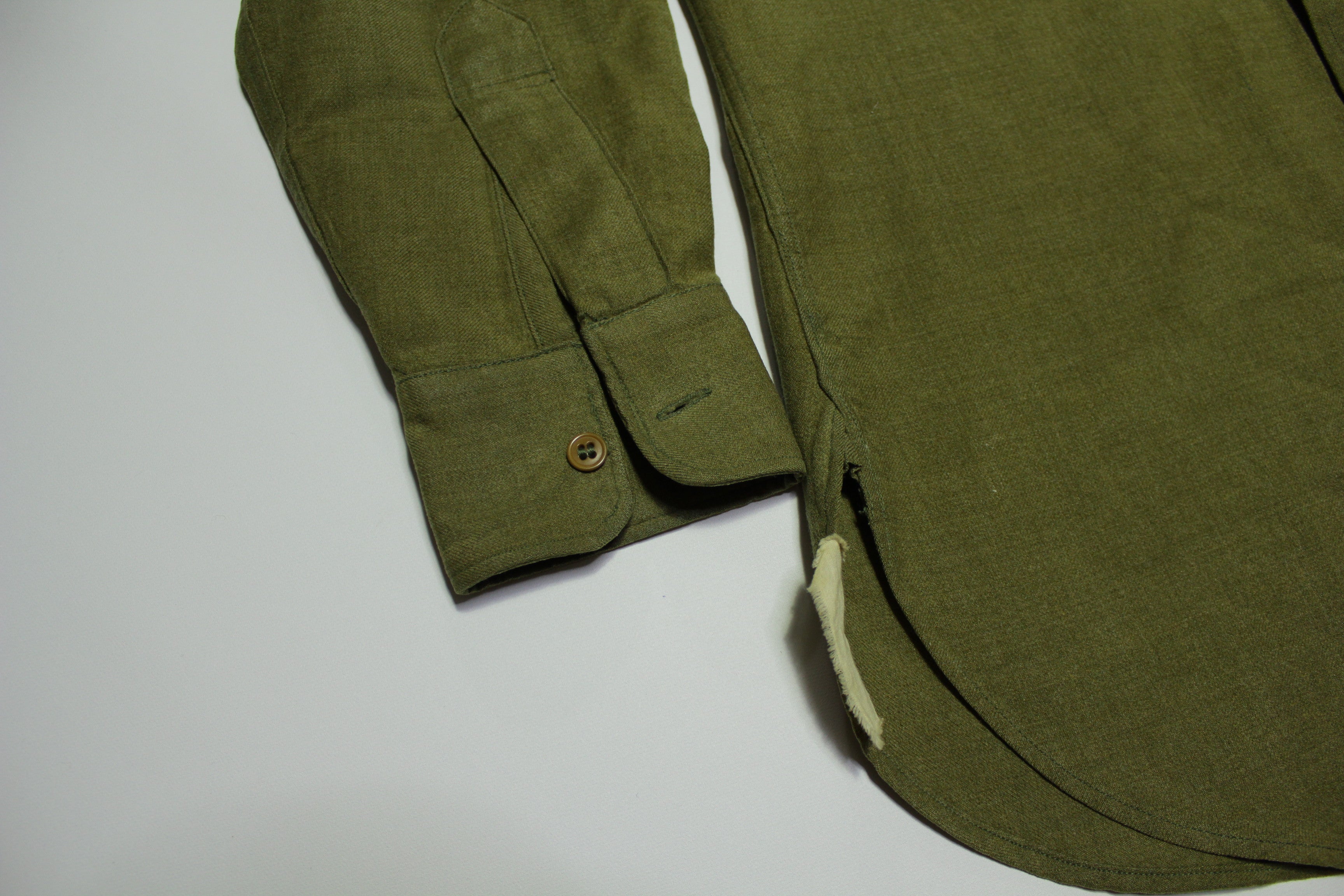 US ARMY WW2 M37 Wool Vintage 1940's Field Service Military Shirt