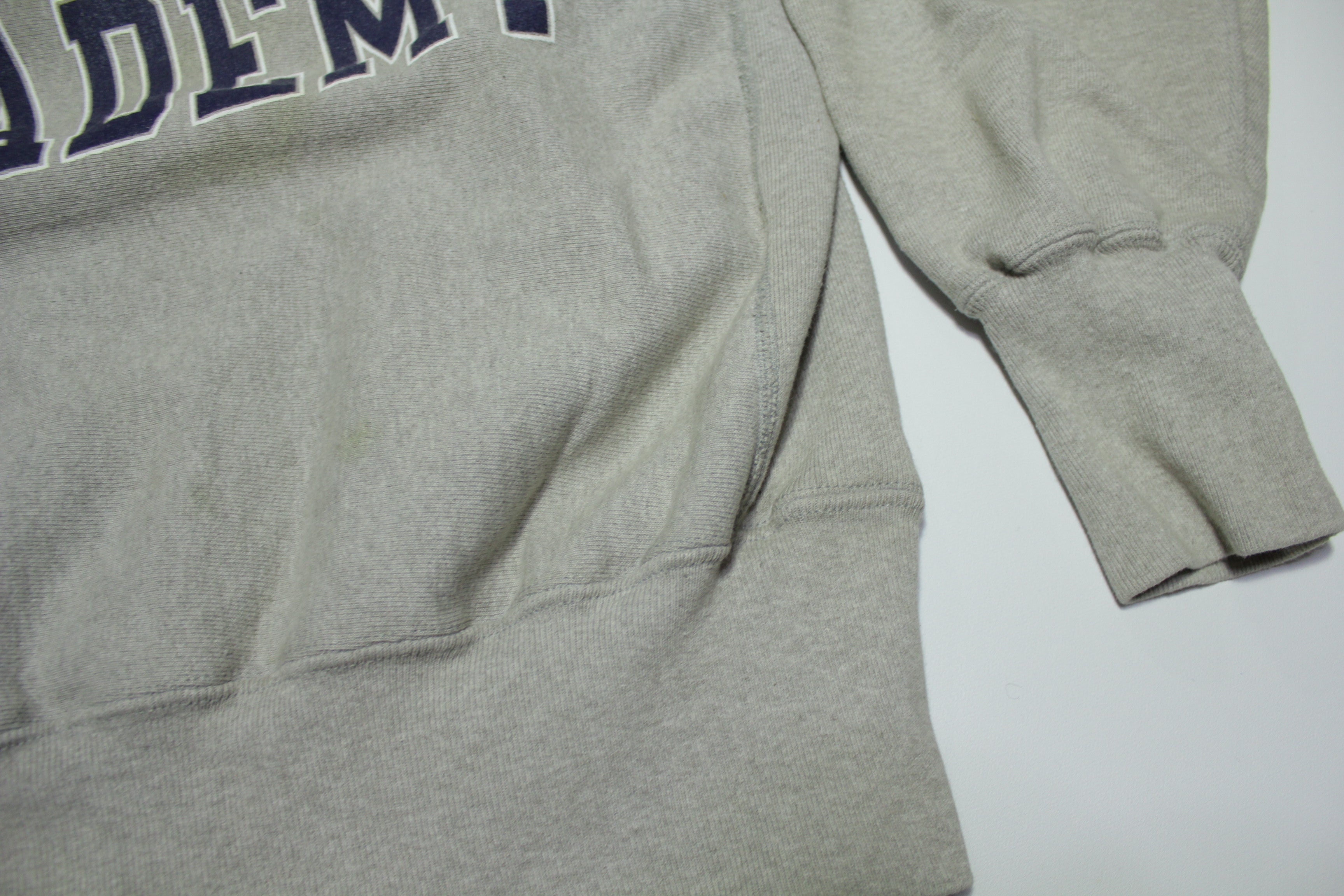 U.S. Naval Academy Vintage 90's Reverse Weave Champion Crewneck