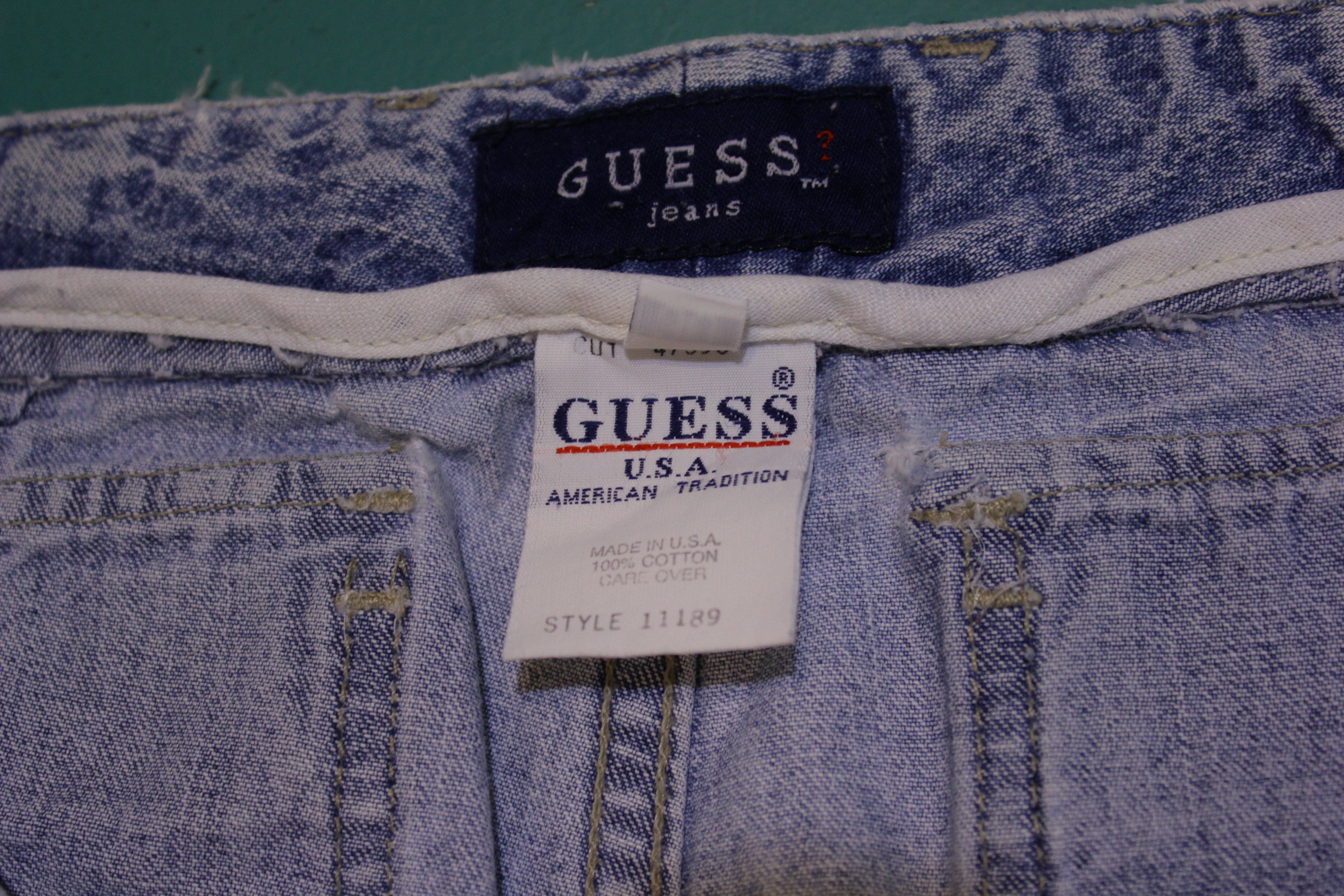 Guess Jeans Original Designs 1981 Vintage 80 s Stone Washed Jeans Made thefuzzyfelt