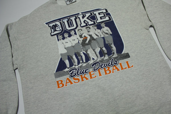 Duke Blue Devils Basketball Vintage 90's Lee Heavyweight Crewneck Sweatshirt