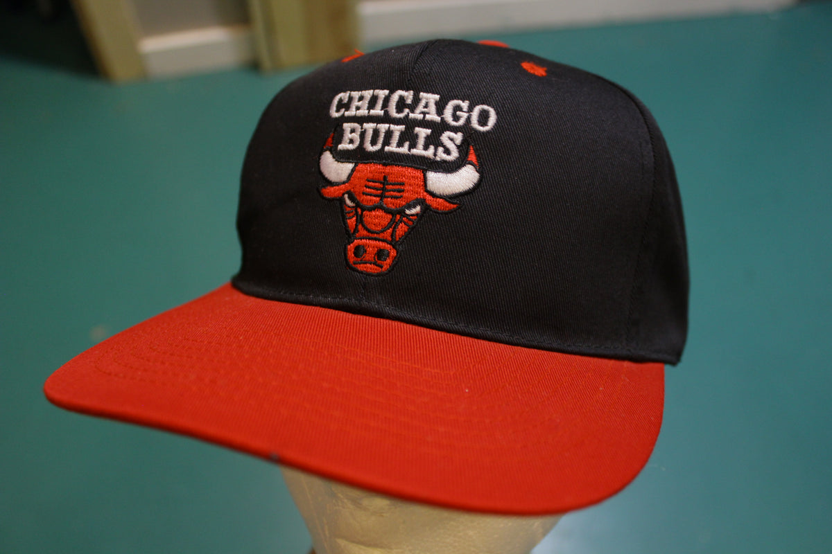 Chicago Bulls 90's FreshCaps Vintage Snapback Trucker Cap Basketball Hat