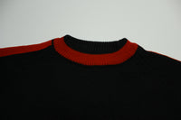 Von Scheven Vintage 80's Ski Striped Pure Wool Sweater