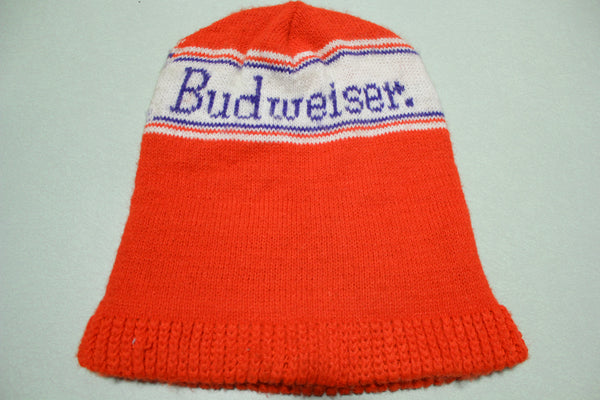 Budweiser Vintage 80's Strange Brew Beanie Stocking Cap Snow Hat