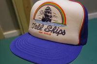 Tall Ships 1986 Tour Sailboat Authentic 80's Vintage Snapback Trucker Cap Starter Hat