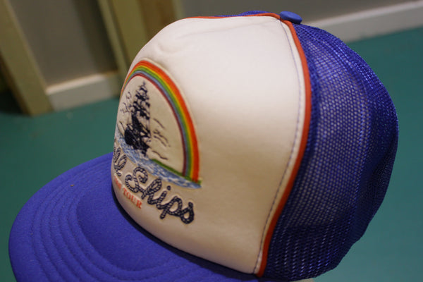 Tall Ships 1986 Tour Sailboat Authentic 80's Vintage Snapback Trucker Cap Starter Hat