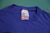 Seattle Seahawks Vintage 80's Garan Made in USA Single Stitch Thin T-Shirt