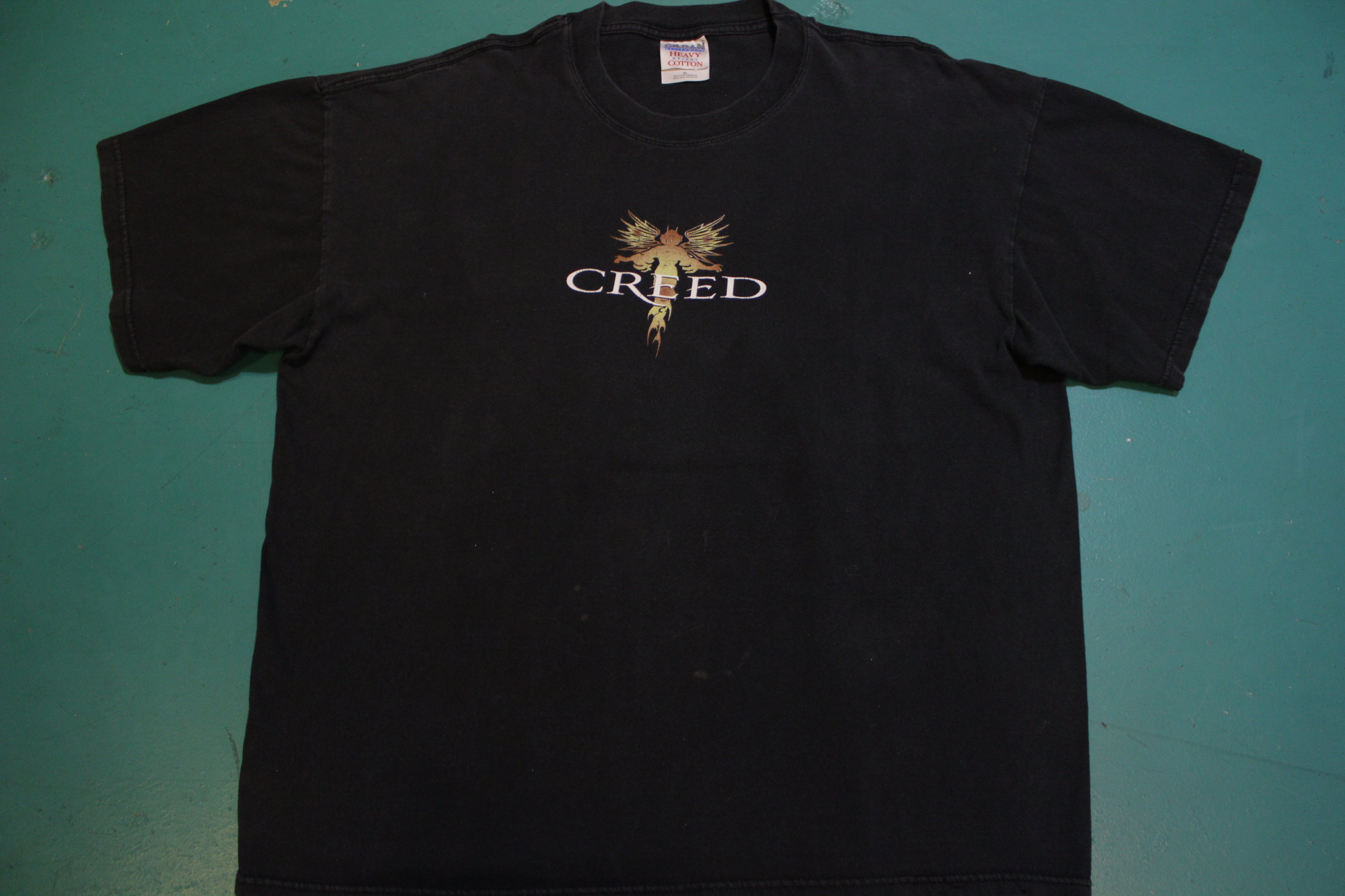 Creed 1999 Human Clay Tour Vintage Double Side Concert Cites Tour T-Sh –  thefuzzyfelt