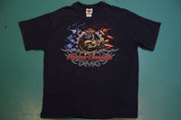 Harley Davidson Hog Live To Ride Made In USA Red River Motorcycle T-Shirt