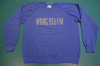 WUNC 91.5 FM North Carolina Radio Vintage Made In USA Sweatshirt.