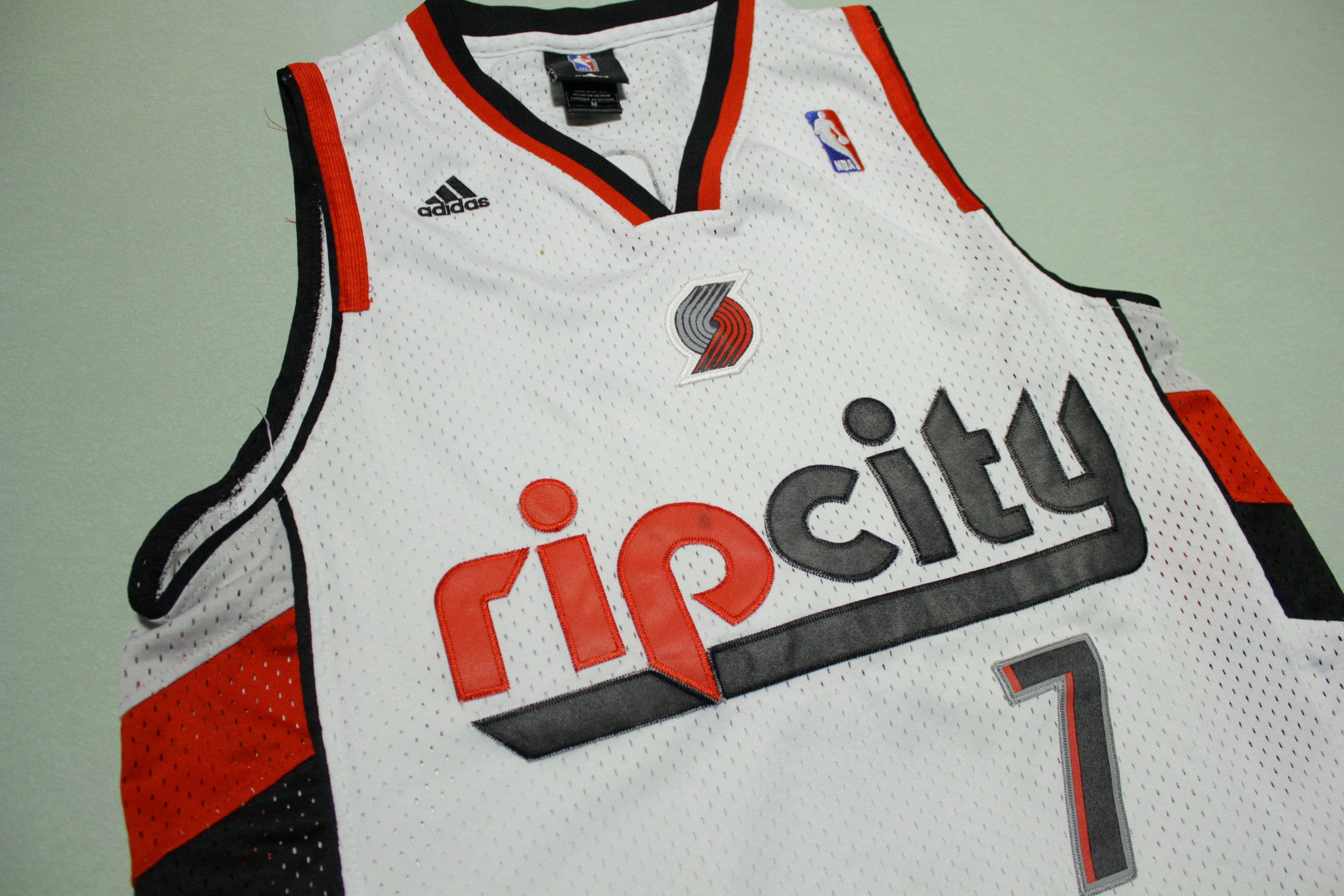 Blazers rip city outlet jersey