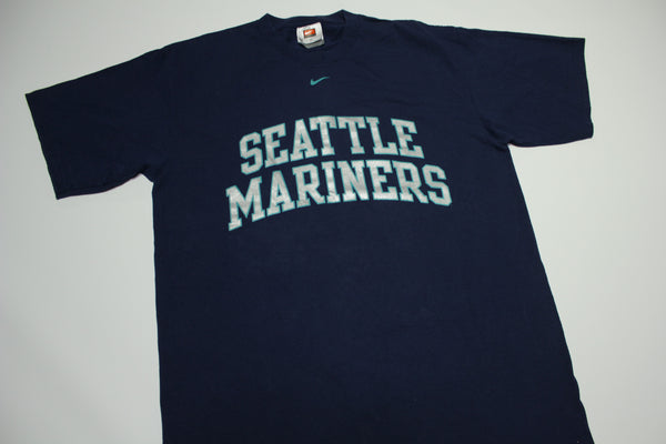 Seattle Mariners Vintage Y2K Nike Center Swoosh M's T-Shirt