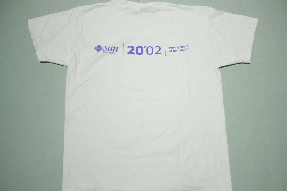 Sun Microsystems 2002 Computer Software T-Shirt
