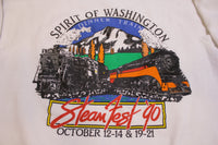 Spirit of Washington Steamfest 1990 Vintage Dinner Train Sweatshirt