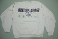 Oregon Coast Vintage 80s Tourist Crewneck Sweatshirt
