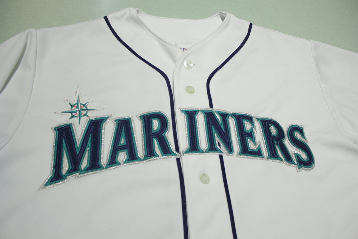 Seattle Mariners Vintage Stitched Majestic Blank Back Baseball Jersey –  thefuzzyfelt