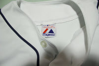 Seattle Mariners Vintage Stitched Majestic Blank Back Baseball Jersey