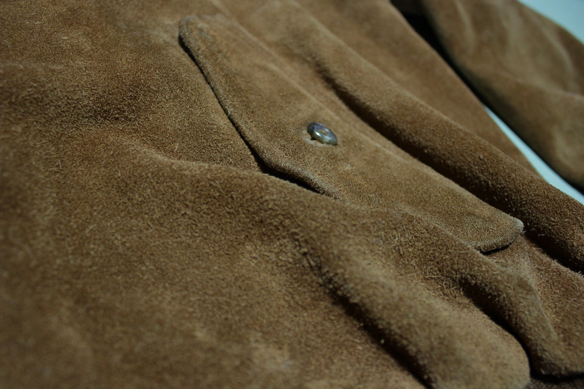 Vintage Polo Ralph Lauren Men's Button Up Plaid Brown Shirt Wool