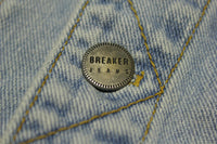 Breaker Vintage Made in USA 80's Stone Washed Denim Jean Jacket Vest