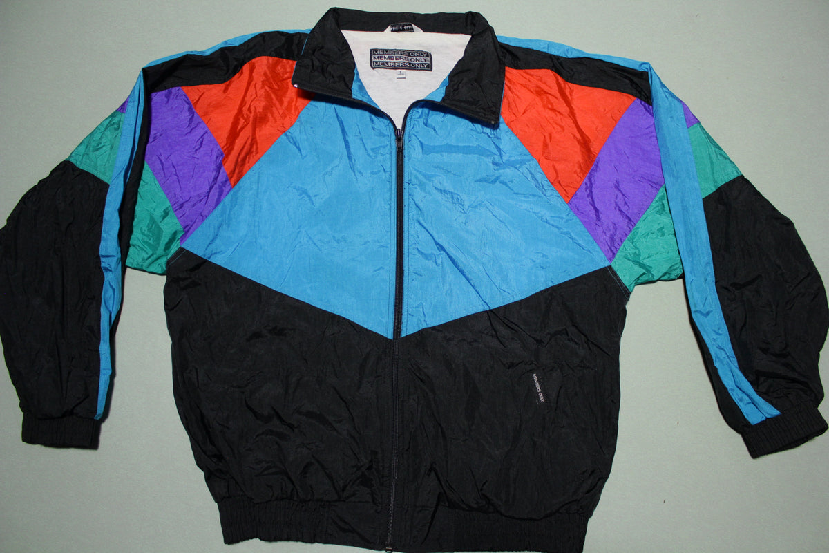 Members Only jackets 1980s zip up jackets