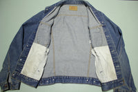 Levis 21506-0217 Made in USA 80's Vintage Denim Faded Jean Trucker Jacket