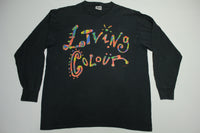 Living Color Vintage 90's Vivid Cult of Personality Band Single Stitch Anvil USA Made T-Shirt