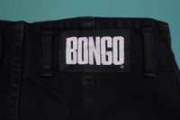 Bongo 80s Vintage High Waisted Mom Jeans Authentic USA Black Denim