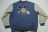 Buzz Lightyear Vintage 90's Disney Pixar Varsity Letterman Toy Story Bomber Jacket