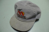 MIssion Ridge 20 Year Anniversary Vintage Corduroy 80s Adjustable Back Snapback Hat
