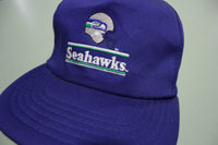 Seattle Seahawks Louisville Slugger Napa Deadstock Vintage 80's Adjustable Snap Back Hat