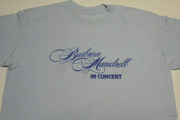 Barbara Mandrell In Concert World Tour 1982 Vintage 80's Single Stitch T-Shirt