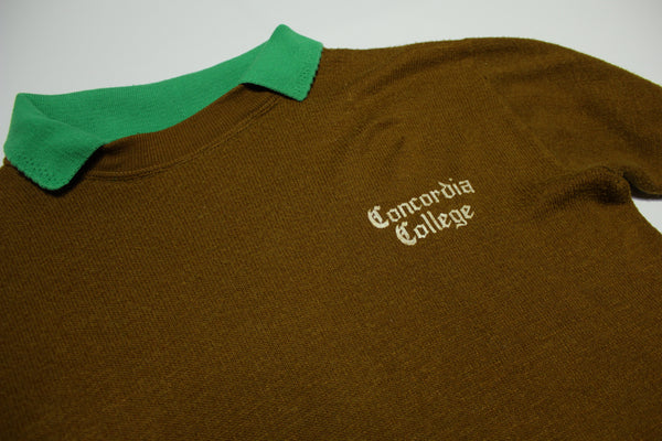 Concordia College Vintage 60's Minnesota Collared Sweatshirt