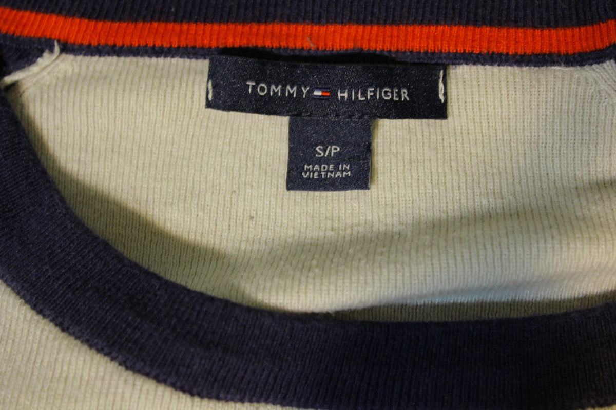 Tommy Hilfiger Vintage Striped Long Sleeve Shirt Authentic and Original