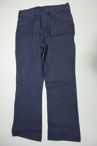 Wrangler 945DEN 82611NV Vintage 70's Deadstock w/ Tags Dark Wash Denim Boot Jeans