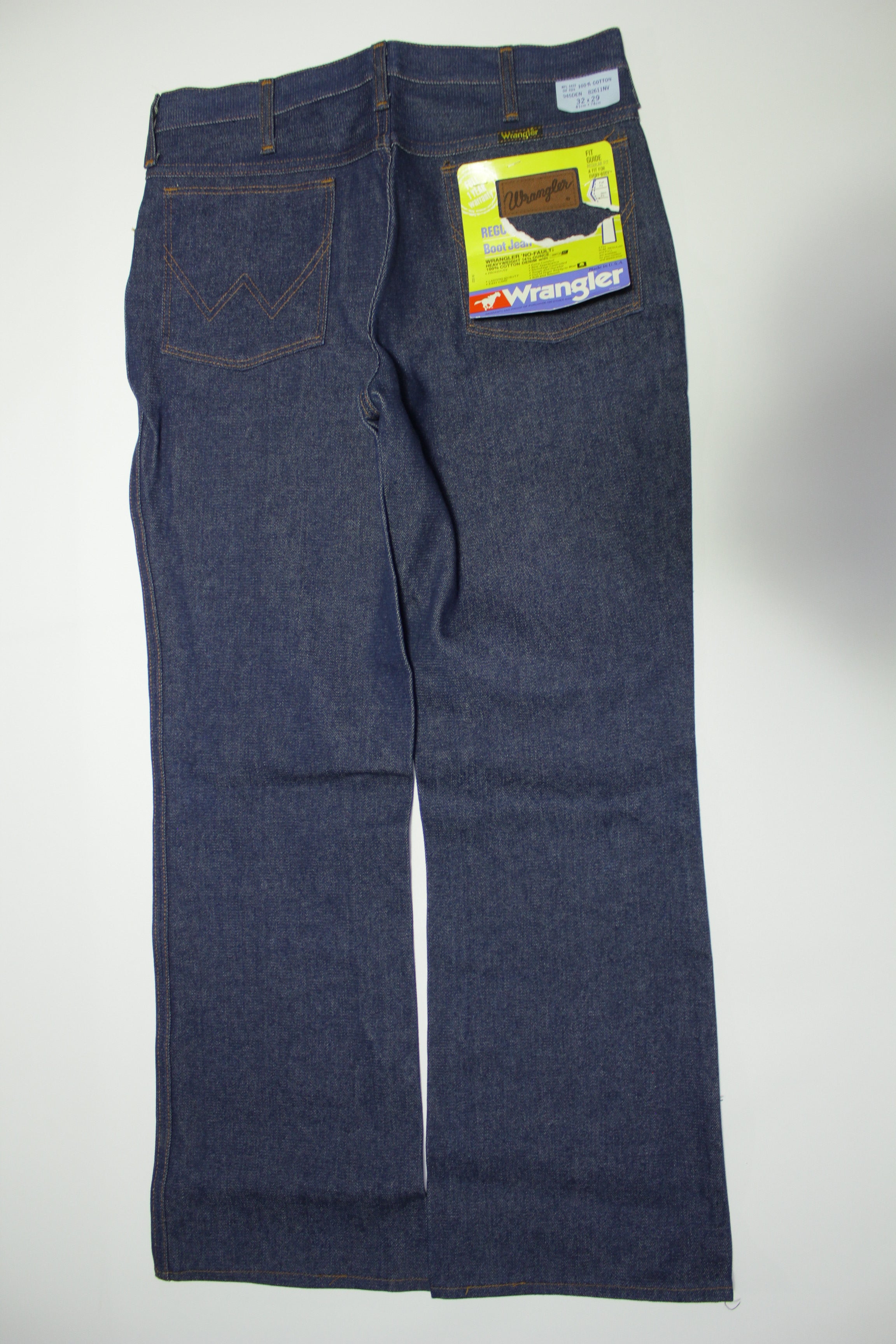 Vintage Wrangler 945DEN 2024 33x31 Boot Jeans DEADSTOCK