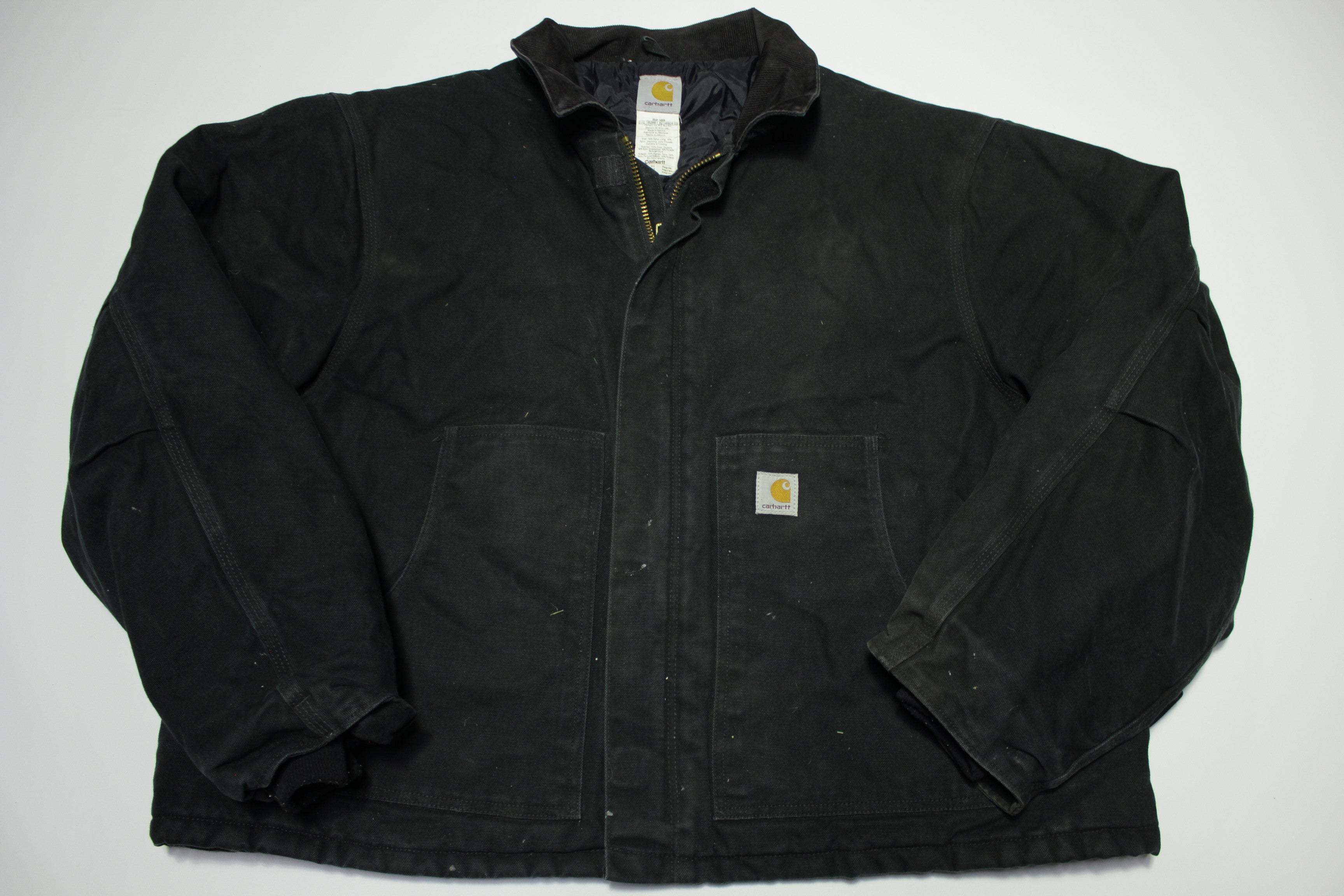 Carhartt J02 Traditional Arctic Quilt Duck Work Jacket – thefuzzyfelt