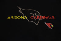 Arizona Cardinals Vintage Logo 7 USA Made 90's Black Sweatshirt