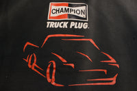 Champion Truck Plug Vintage 80s Spark Plug Auto Mechanic Crewneck Sweatshirt.