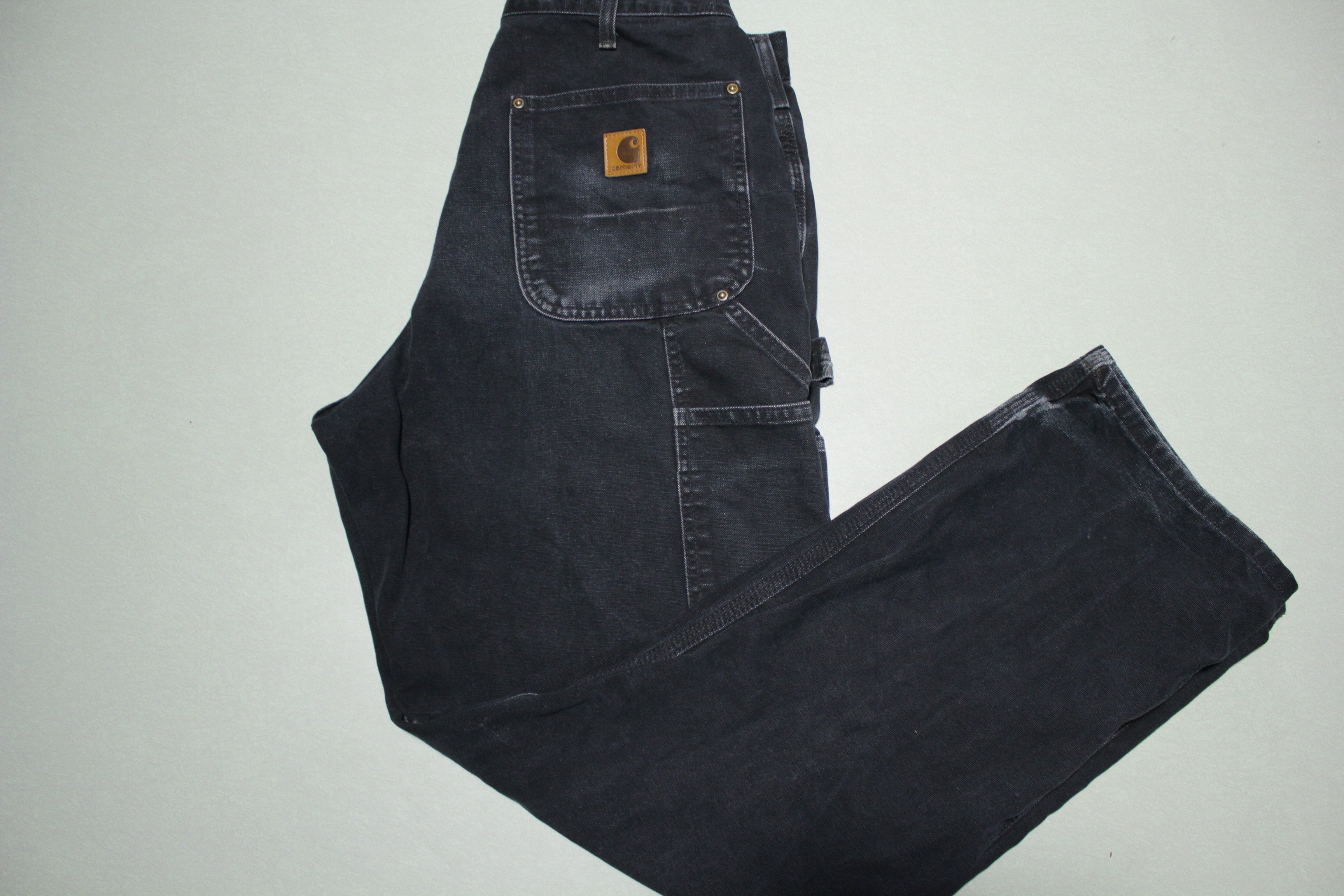 Carhartt Vintage Distressed B136 Double Knee Front Work