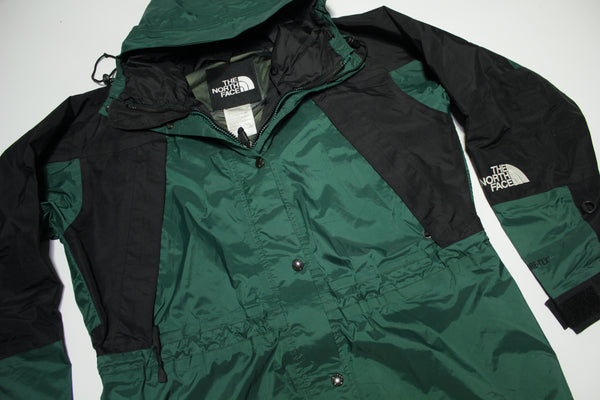 North Face Mountain Light Vintage 90's Double Zip Snap Up Windbreaker Hoodie Jacket