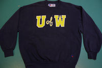 University of Washington Huskies Dawgs Vintage 90s Crewneck USA Sweatshirt.