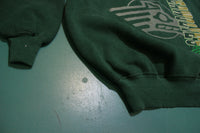 University of Alaska Seawolves Vintage 90s Crewneck Green Sweatshirt.