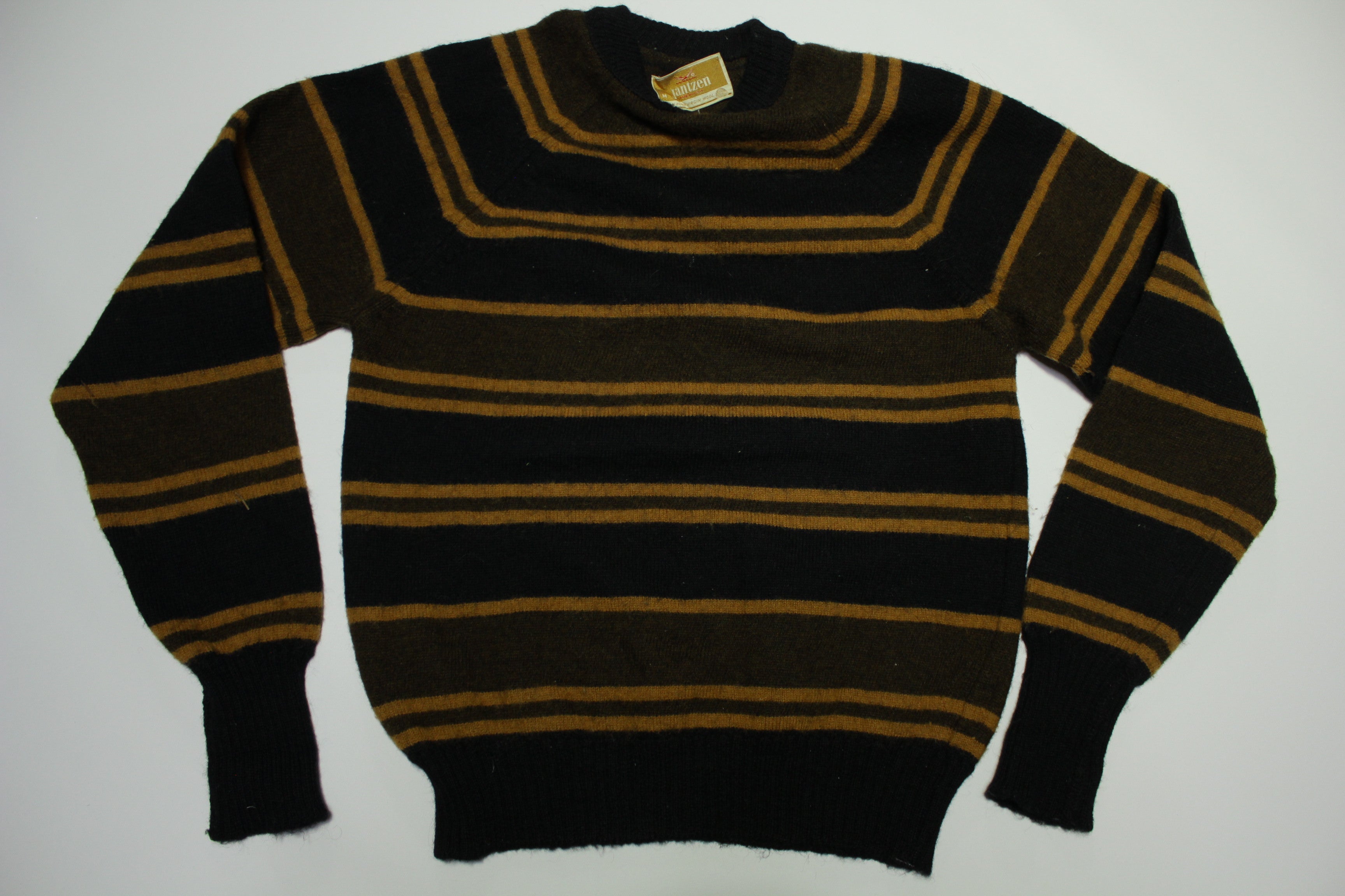 Jantzen Virgin Wool Striped Vintage 60's XS Sweater – thefuzzyfelt