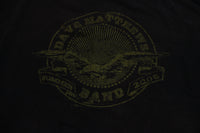 Dave Matthews Band Summer Tour 2005 Vintage Black Medium Concert Cities T-Shirt.