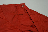 Eddie Bauer Goose Down Quilted 70s 80s Half Zip Pullover Jacket