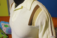 Kennington California Terry Cloth Vintage 1970's Authentic Polo Surfer 2 Button Beach Shirt