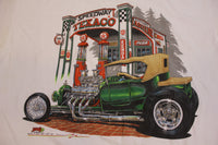 Texaco Speedway Hot Rod T-Bucket Vintage Single Stitch 90's Gas Station T-Shirt