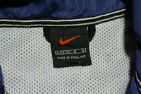 Nike Pullover Windbreaker Color Block 90's Embroidered Swoosh Check Jacket