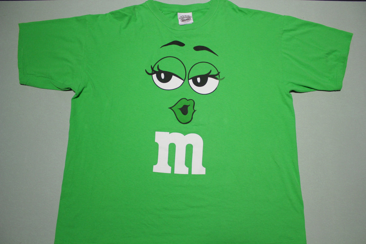 M&M Green Official Licensed Candy Snack T-Shirt